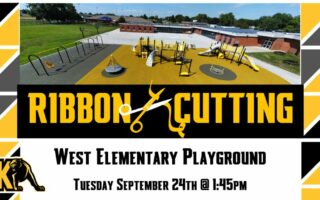 West Elementary Playground Ribbon Cutting